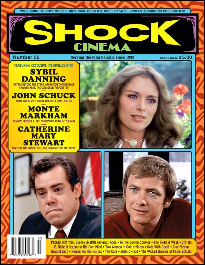 SHOCK CINEMA magazine cover Issue 55  December 2018