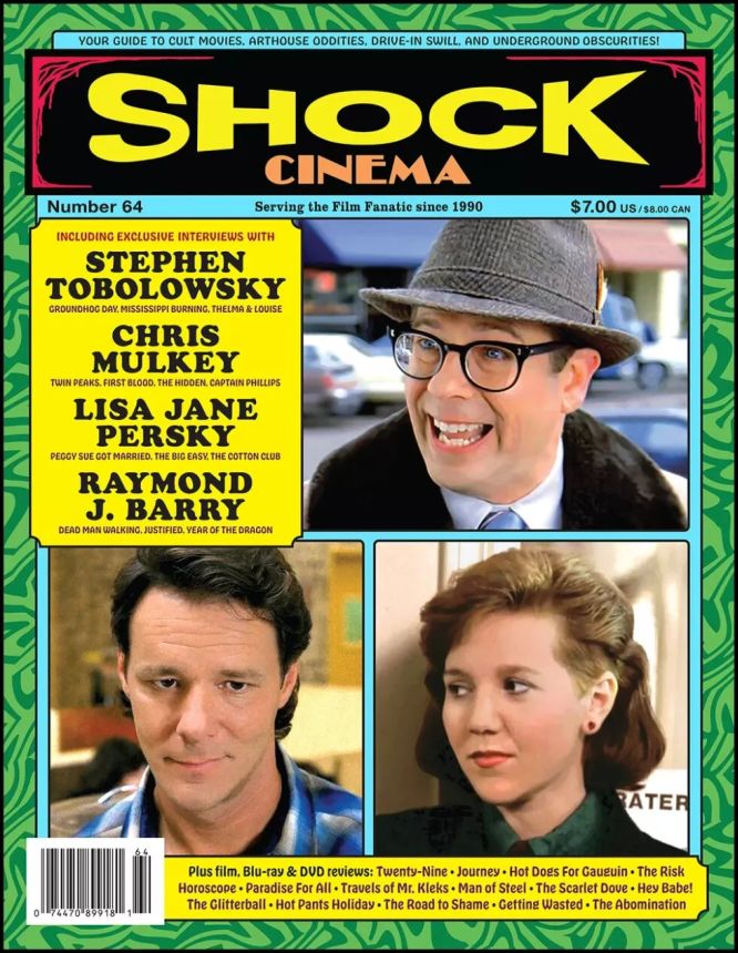 SHOCK CINEMA magazine cover Issue 64   2024