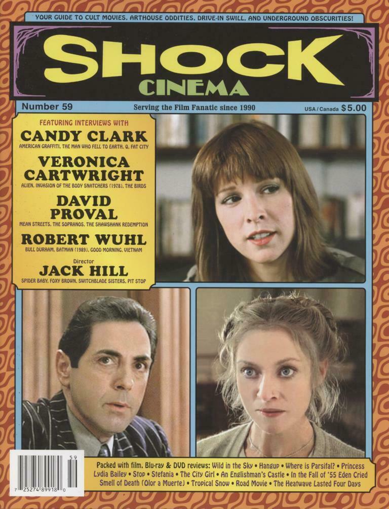 SHOCK CINEMA magazine cover Issue 59   2021