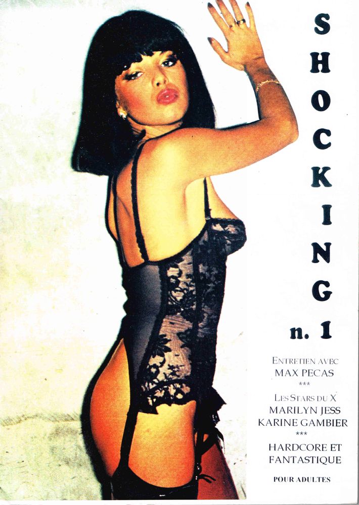 SHOCKING magazine side cover  Book 1  