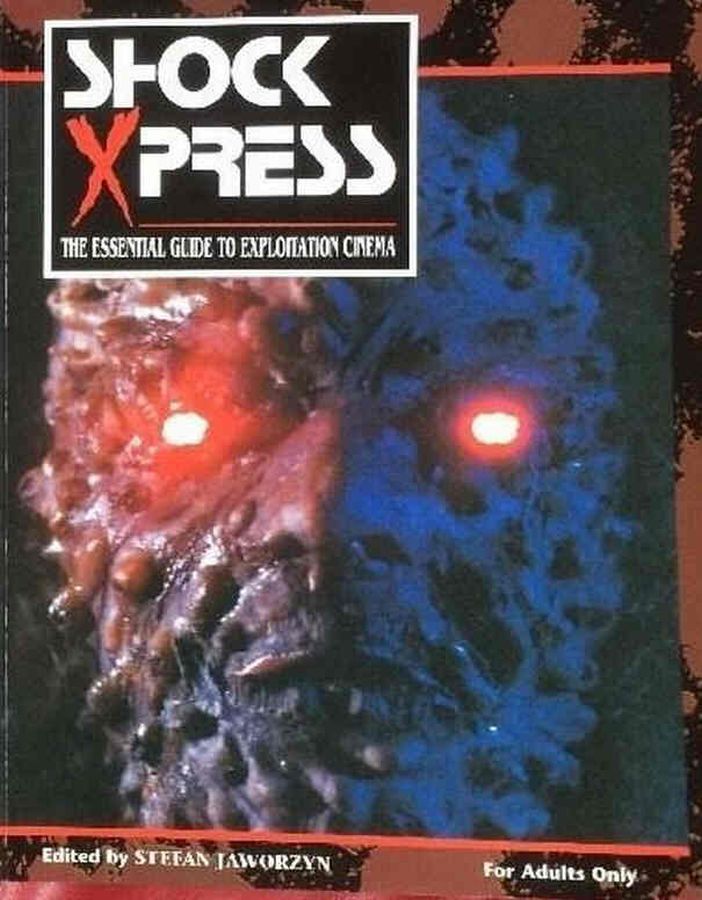 SHOCK XPRESS magazine side cover  Book #2  1994