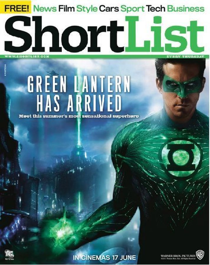 SHORTLIST magazine side cover Issue 180 16 June 2011