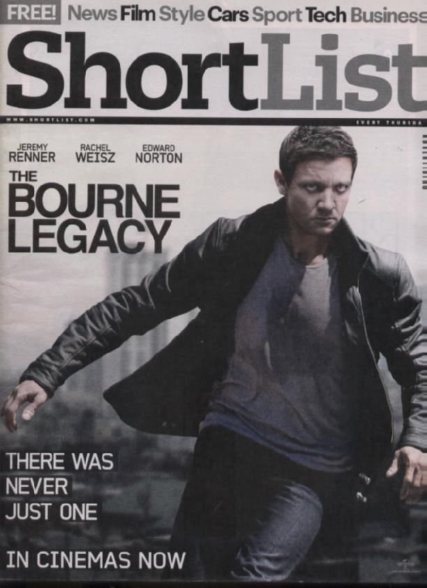 SHORTLIST magazine side cover Issue 140 12 August 2010