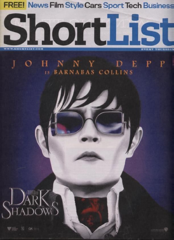 SHORTLIST magazine side cover Issue 224 10 May 2012