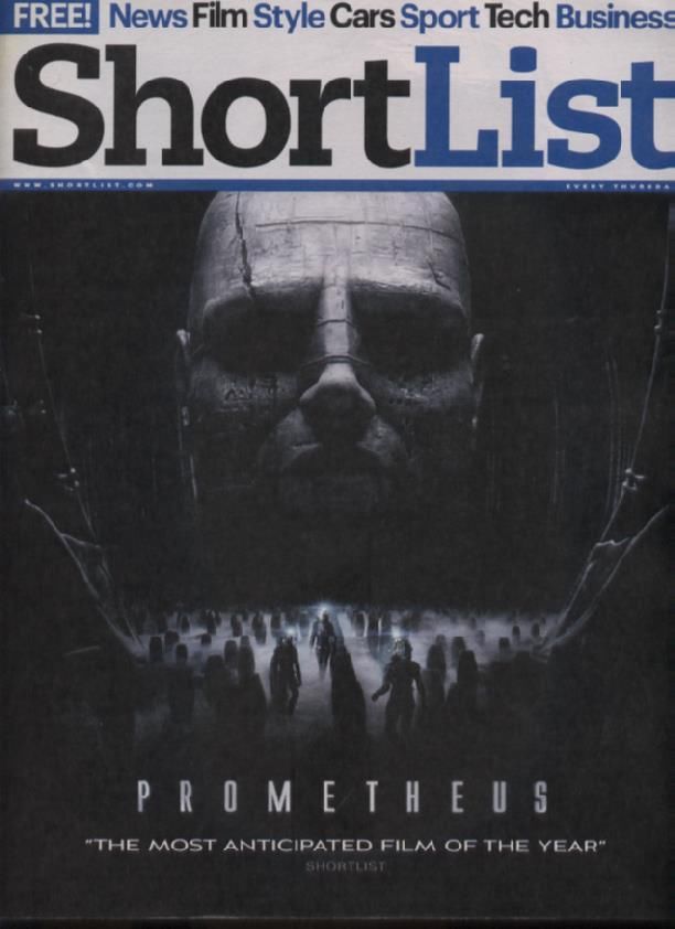 SHORTLIST magazine side cover Issue 227 31 May 2012