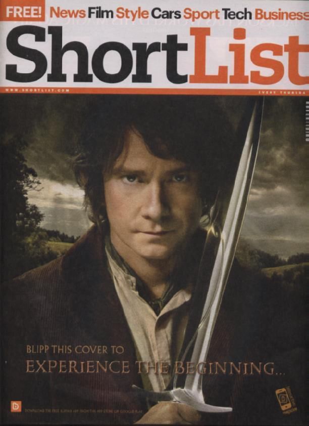 SHORTLIST magazine side cover Issue 255 13 December 2012