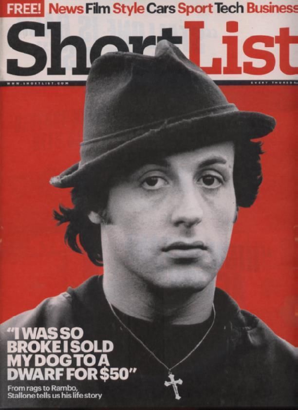 SHORTLIST magazine side cover Issue 259 31 January 2013
