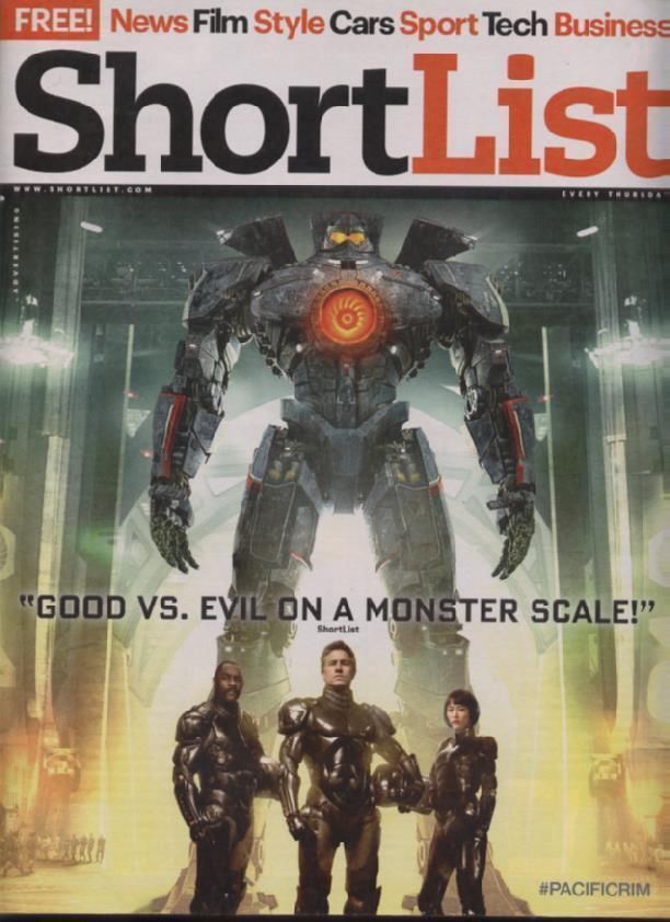 SHORTLIST magazine side cover Issue 282 11 July 2013