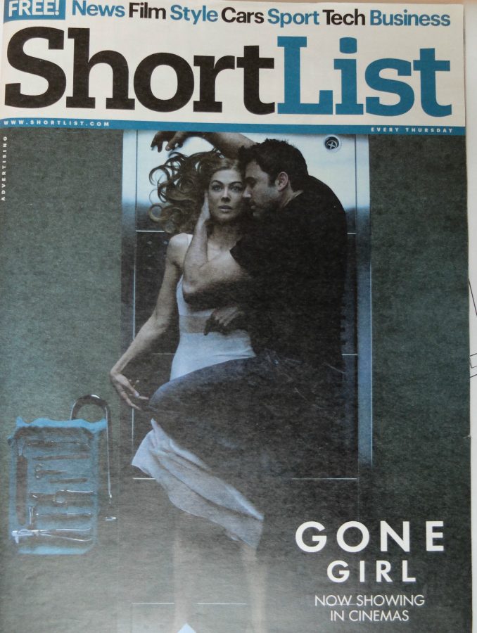 SHORTLIST magazine side cover October 2014