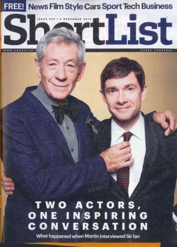 SHORTLIST magazine side cover Issue 355 25 December 2014