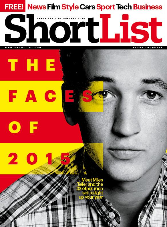SHORTLIST magazine side cover 15 January 2015