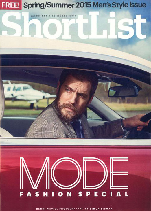 SHORTLIST magazine side cover 19 March 2015