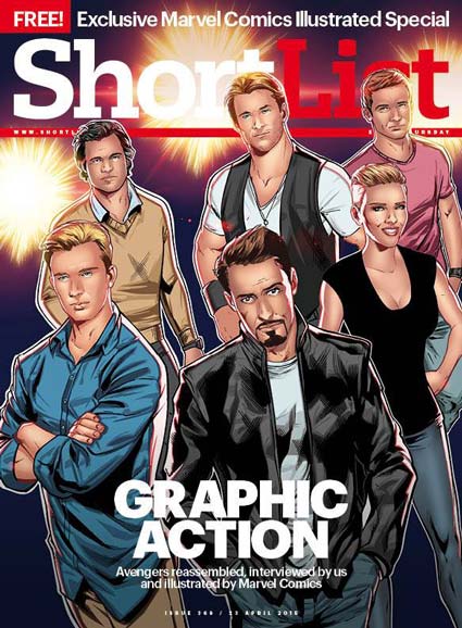 SHORTLIST magazine side cover 23 April 2015