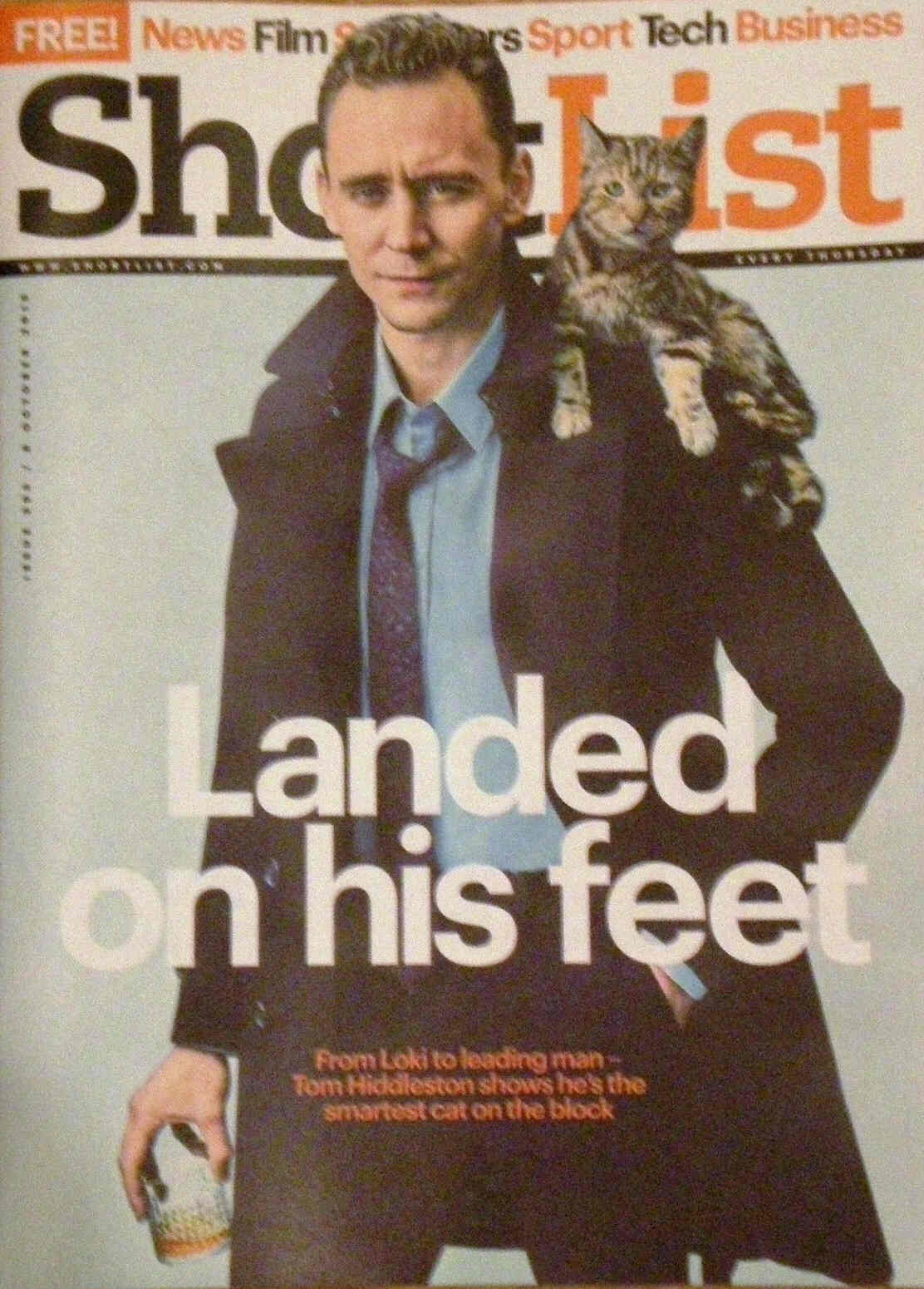 SHORTLIST magazine side cover Issue 393 8 October 2015