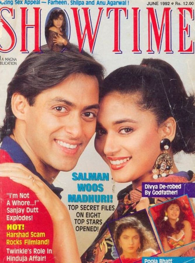 SHOWTIME (In) magazine side cover  June 1992