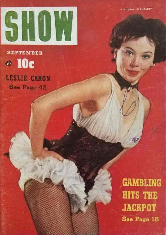 SHOW (50s) magazine side cover September 1953