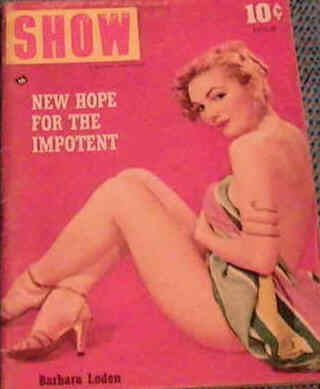 SHOW (50s) magazine side cover July 1954