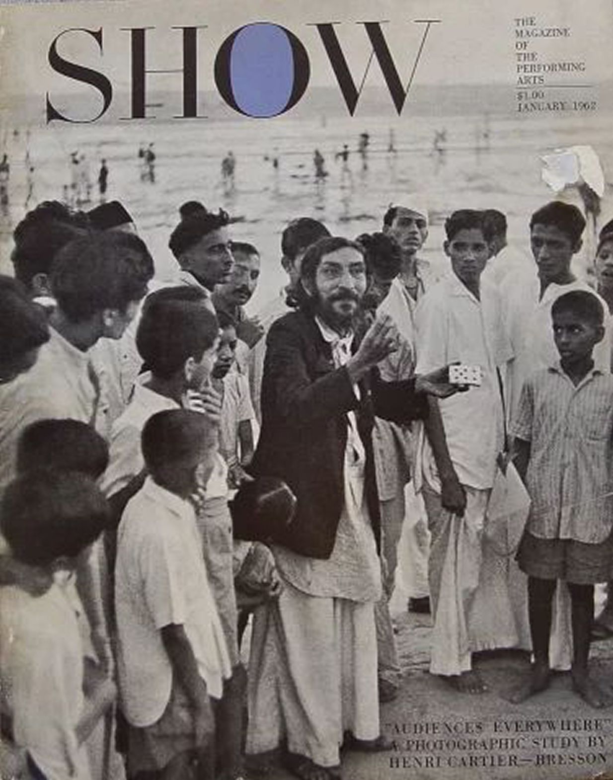 SHOW (60s-70s) magazine side cover Issue 4 January 1962