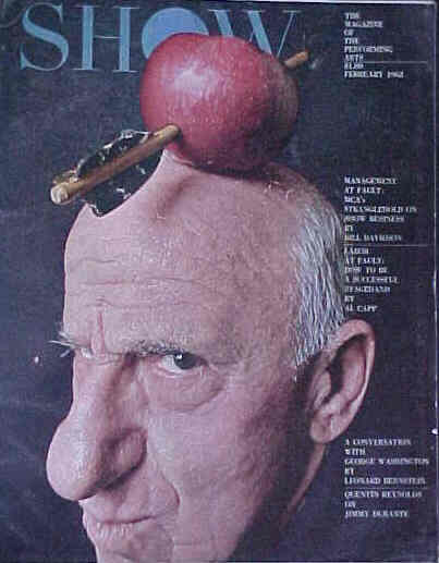 SHOW (60s-70s) magazine side cover Issue 5 February 1962
