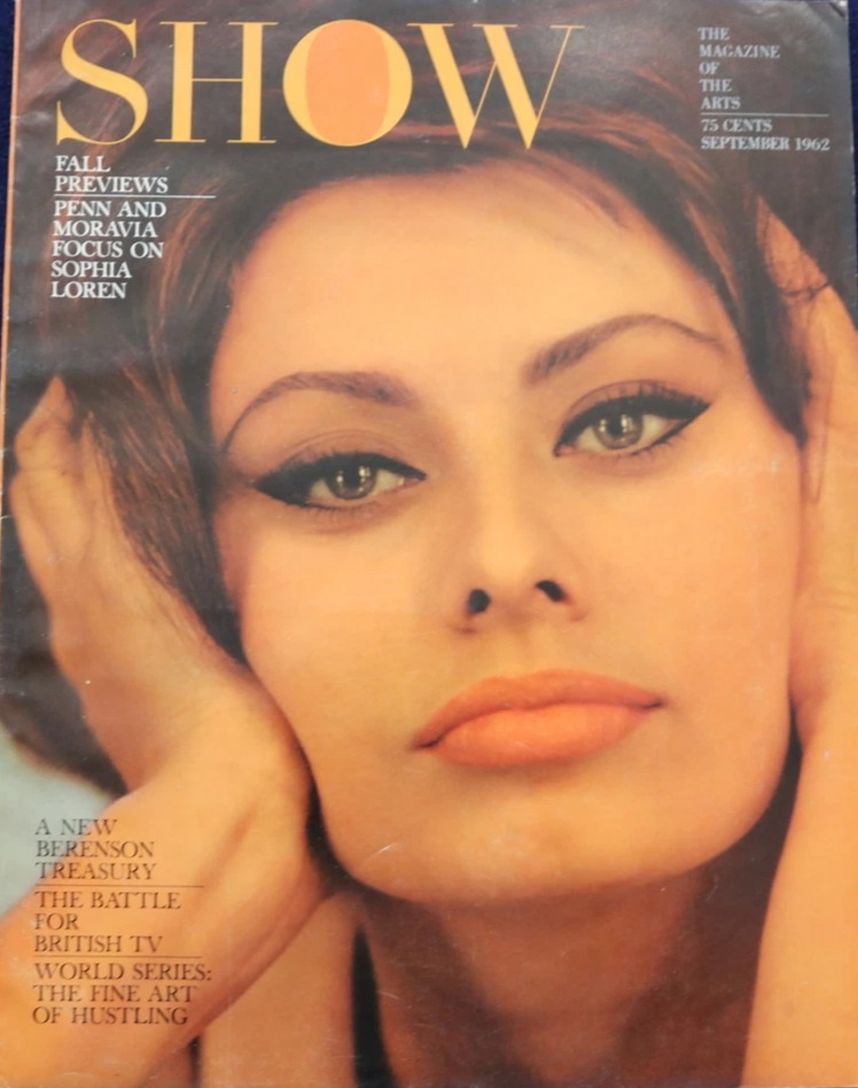 SHOW (60s-70s) magazine side cover September 1962