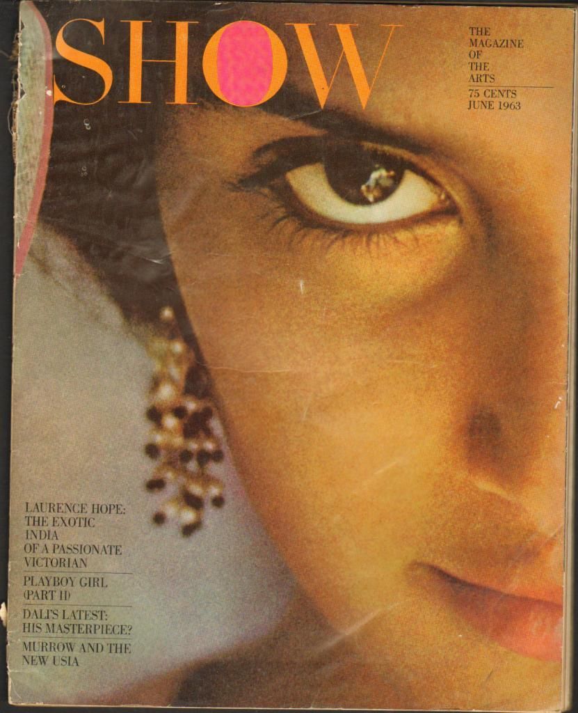 SHOW (60s-70s) magazine side cover June 1963