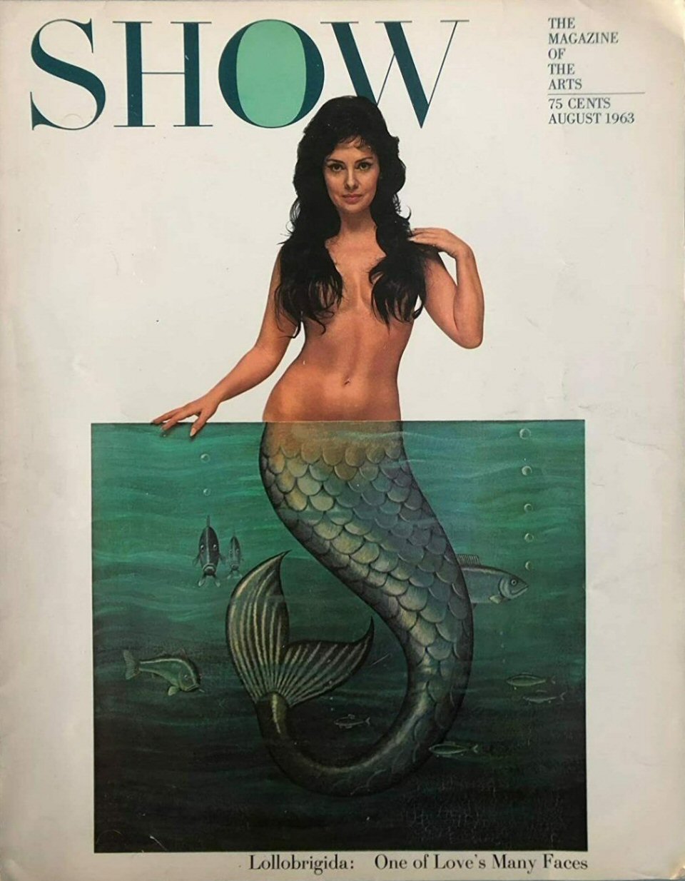 SHOW (60s-70s) magazine side cover August 1963