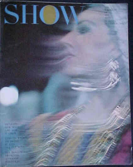 SHOW (60s-70s) magazine side cover November 1963