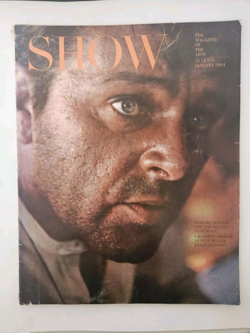 SHOW (60s-70s) magazine side cover January 1964