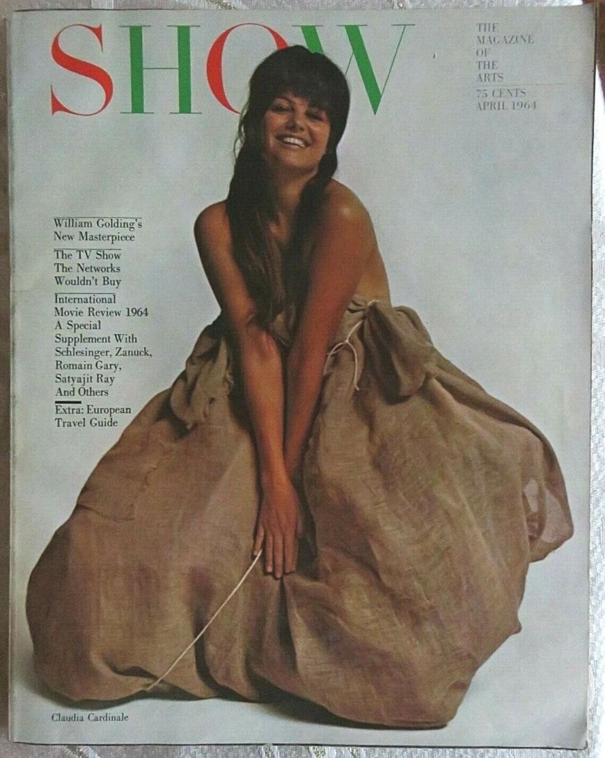SHOW (60s-70s) magazine side cover April 1964