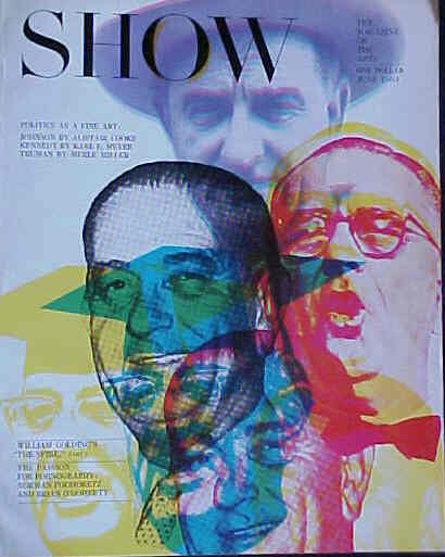 SHOW (60s-70s) magazine side cover June 1964