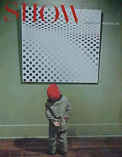 SHOW (60s-70s) magazine side cover March 1965