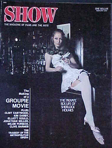 SHOW (60s-70s) magazine side cover February 1970
