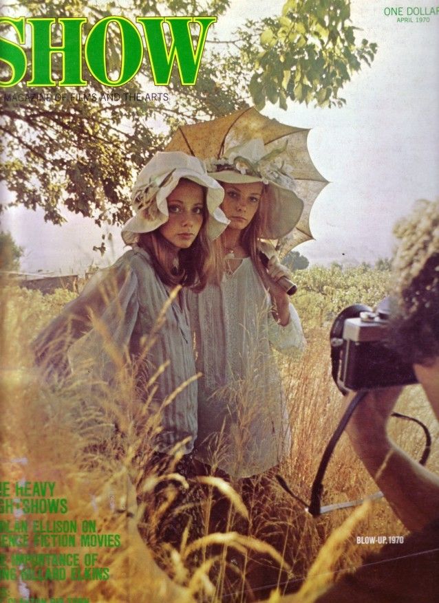 SHOW (60s-70s) magazine side cover April 1970