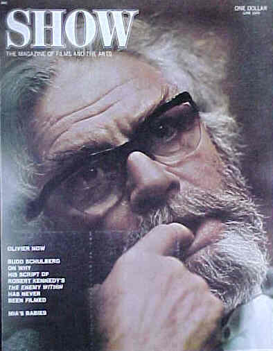 SHOW (60s-70s) magazine side cover June 1970