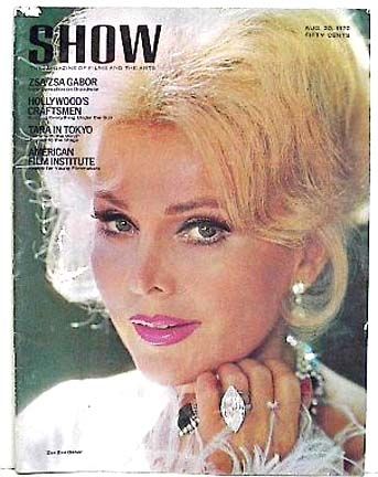 SHOW (60s-70s) magazine side cover 20 August 1970
