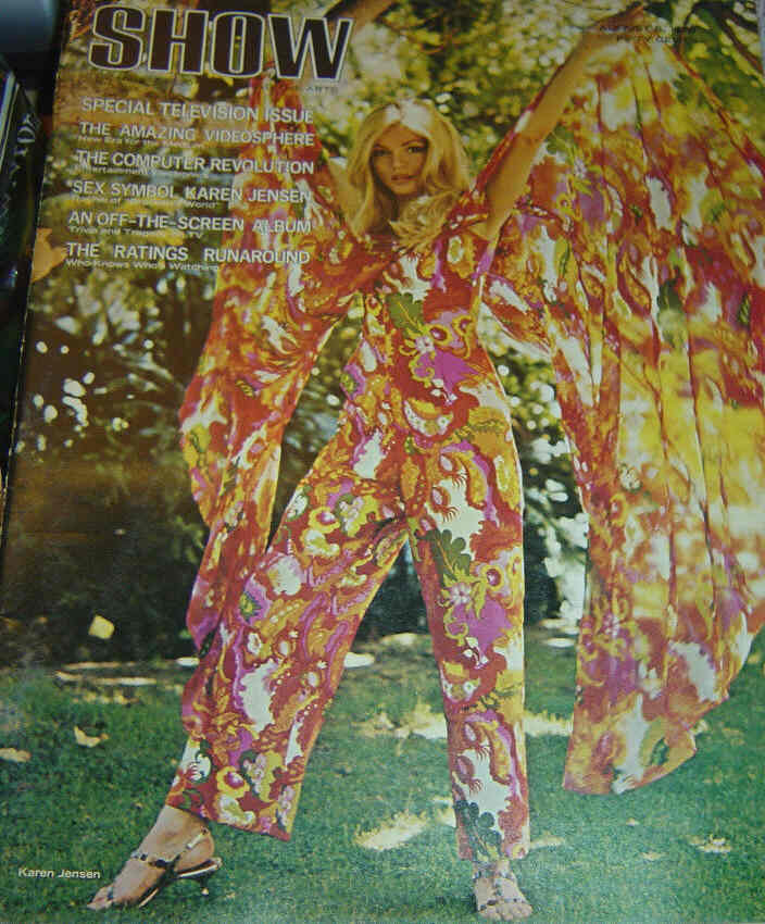 SHOW (60s-70s) magazine side cover 6 August 1970