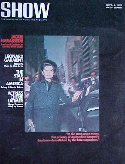 SHOW (60s-70s) magazine side cover 3 September 1970