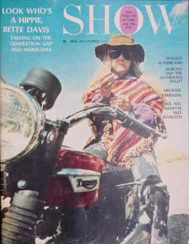 SHOW (60s-70s) magazine side cover April 1971