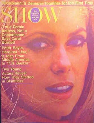 SHOW (60s-70s) magazine side cover December 1971