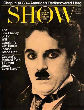 SHOW (60s-70s) magazine side cover June 1972