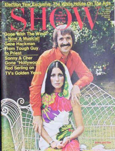 SHOW (60s-70s) magazine side cover July 1972