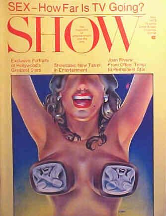 SHOW (60s-70s) magazine side cover May 1973
