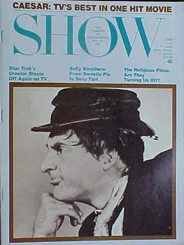 SHOW (60s-70s) magazine side cover June 1973