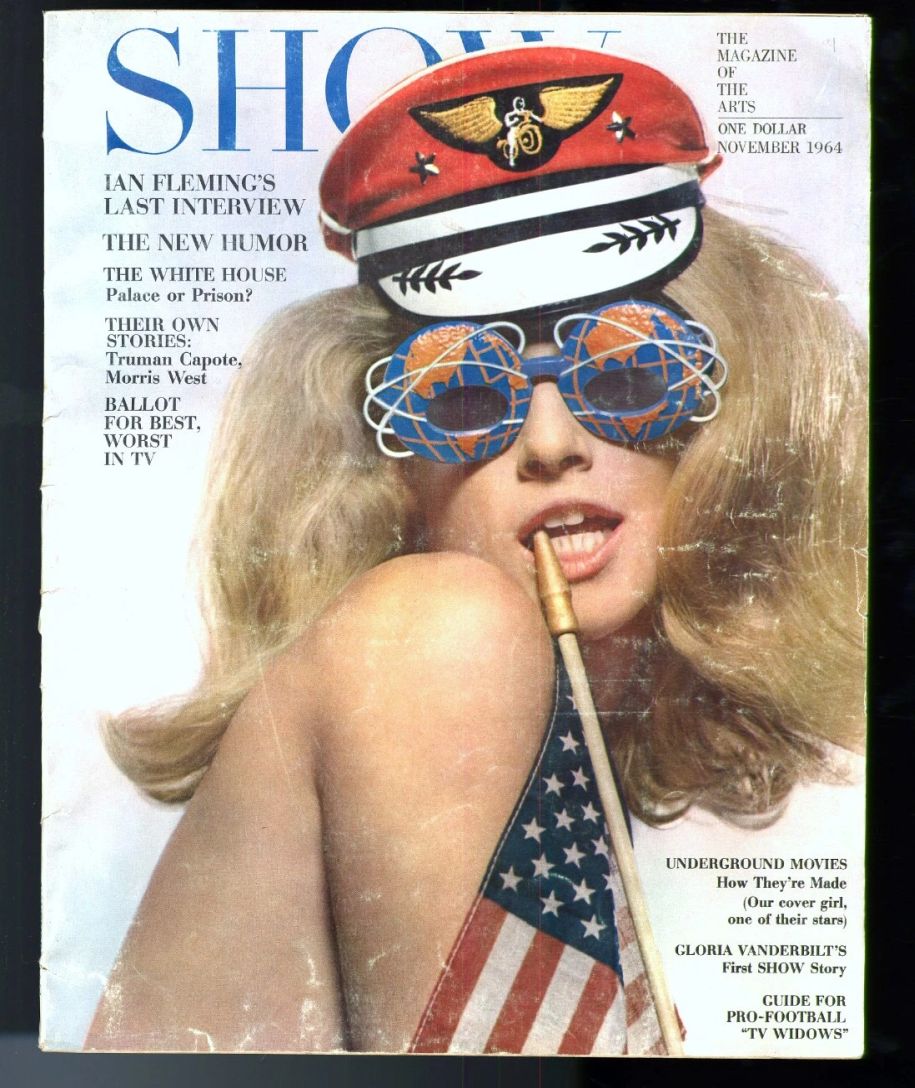 SHOW (60s-70s) magazine side cover  November 1964