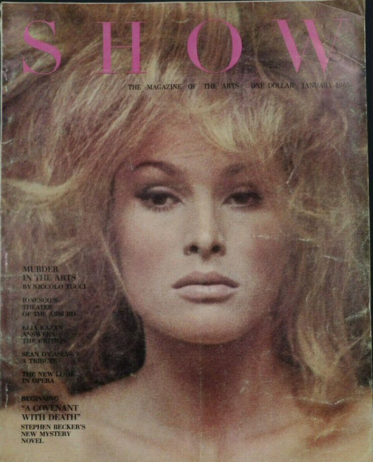 SHOW (60s-70s) magazine side cover  Vol 5  January 1965