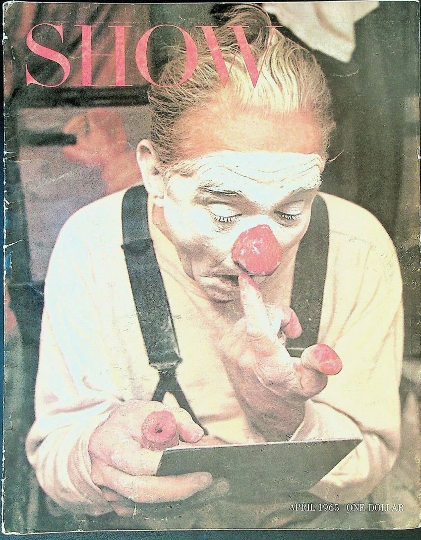SHOW (60s-70s) magazine side cover  April 1965