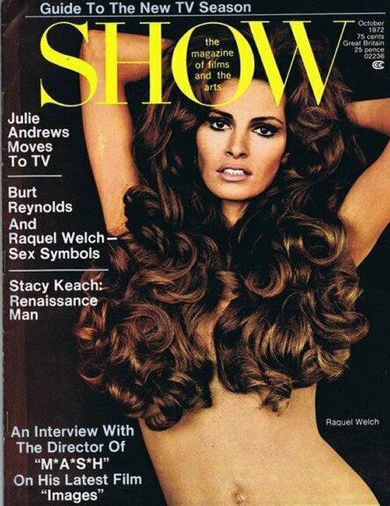 SHOW (60s-70s) magazine side cover  October 1972