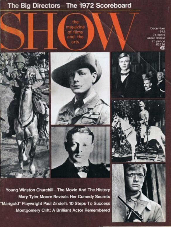 SHOW (60s-70s) magazine side cover  December 1972