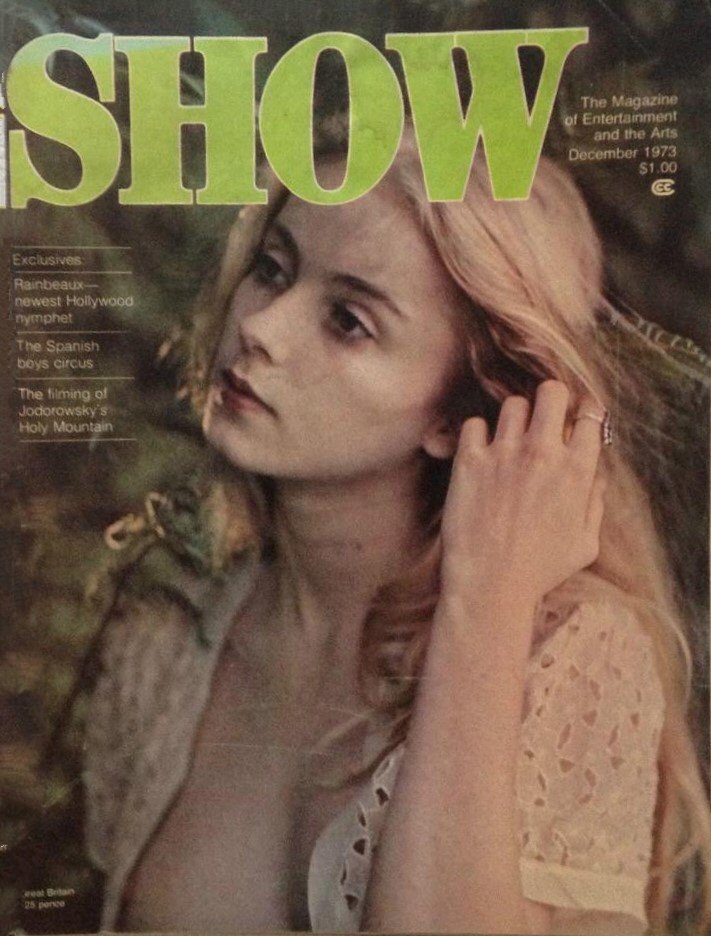 SHOW (60s-70s) magazine side cover  December 1973