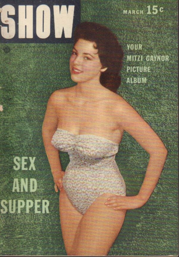SHOW (50s) magazine side cover March 1955